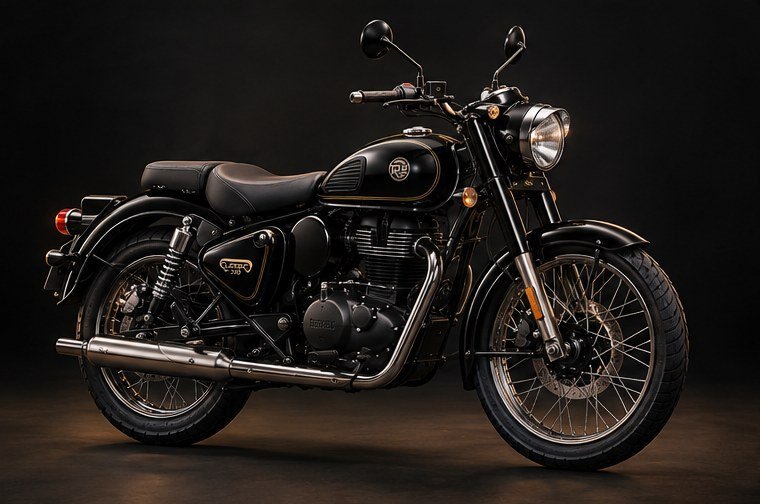 Royal Enfield Meteor 350cc available for rent in Rishikesh